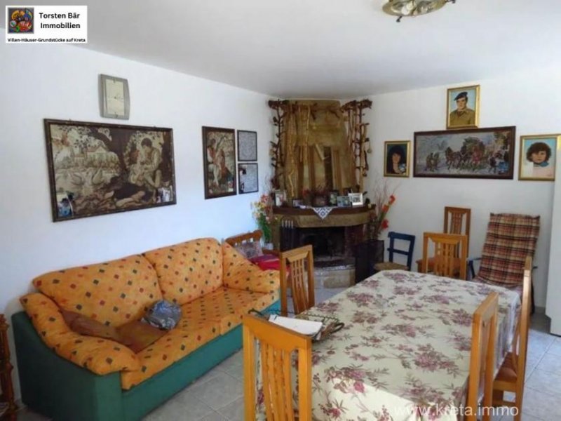 Stavrohori-Makrigialos Kreta,Stavrochori Makri-Gialos Freistehendes Haus mit Garten und Meerblick in zu verkaufen. Haus kaufen